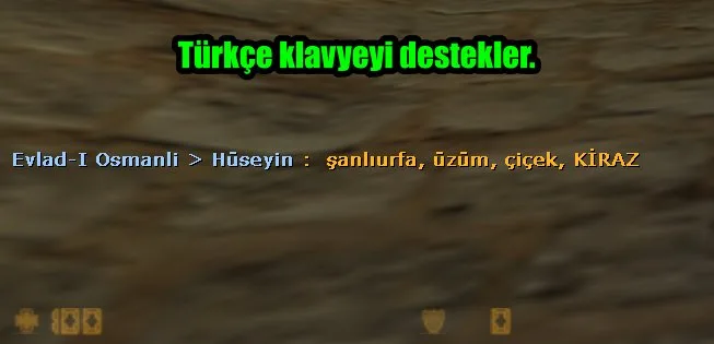 Türkçe Klavye Desteği